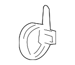 91540S30003 - Electrical: Cable Assembly Clip for Honda: Accord, Civic, CR-V, Element, Insight, Odyssey, Pilot, Prelude, Ridgeline, S2000 Image