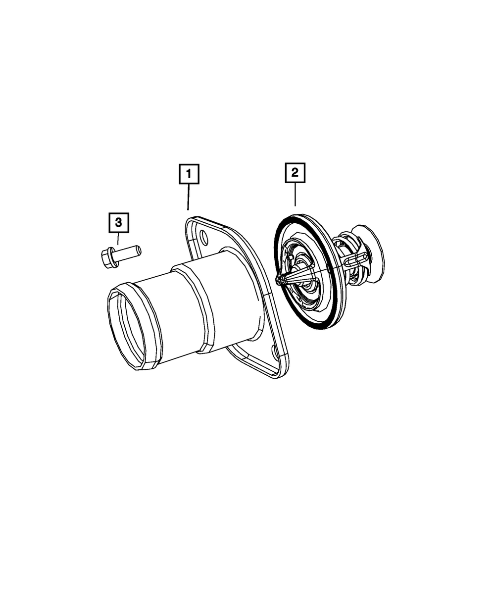 2003-2025 Mopar Hex Head Screw And Washer, Mounting