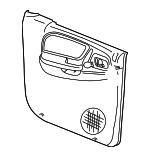 5KA151J3AA - : Door Trim Panel for Mitsubishi: Raider Image