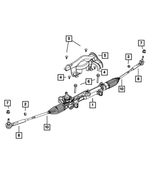 R5151705AF - Steering: Rack And Pinion Gear, Remanufactured for Mopar Image