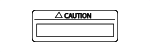 K90601A45B - Body: Caution Label for Nissan Image