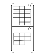 243131FS1A - Body: Fuse Box Label for Nissan: Cube Image