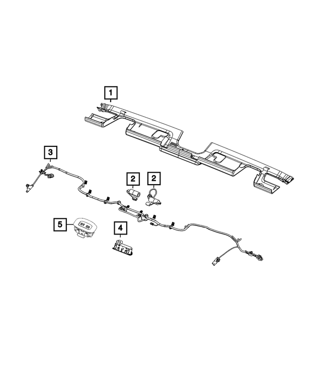 « 68357530AD – Electrical : Fil De Pontage Cablage pour Mopar Image »