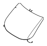 DT1Z5403100AQ - : Windshield for Ford: Transit Connect Image