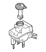 34312282958 - Body: Reservoir for BMW: 525i, 525xi, 528i, 528i xDrive, 528xi, 530i, 530xi, 535i, 535i GT, 535i xDrive, 535xi, 545i, 550i, 645Ci, 650i, M5, M6 Image