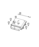 68603870AA - Electrical: Ground Strap for Mopar Image