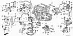 50917SJAA03 - Body/Air Conditioning: CLAMP, TUBE (7.5X7.5X8.5) for Honda Image