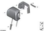 52109869947 - : Head Restraint Guide for BMW Image