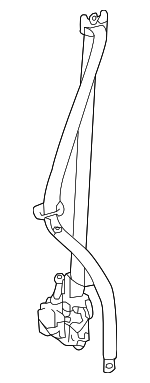 7321012D50C0 - Body: Lap &amp; Shoulder Belt for Toyota Image