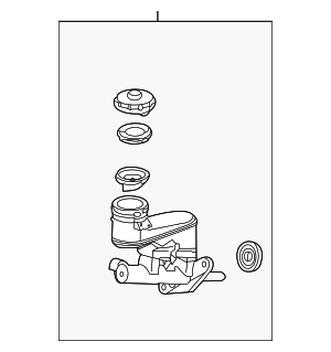 46100TA1A01 - : Master Cylinder for Acura Image