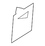 F15150EK1B - : Tow Hook Cover for Mazda Image