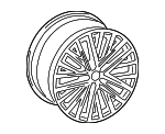 4N0601025BF - : Wheel, Alloy for Audi: A8 Quattro, S8 Image