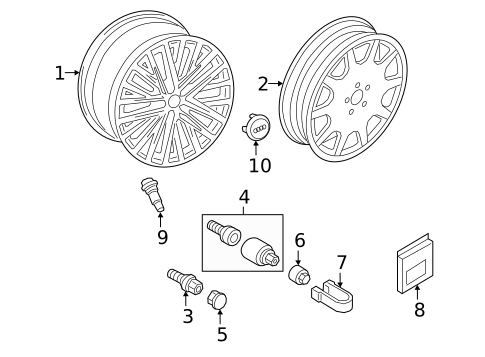 Covers & Trim for 2024 Audi A8 Quattro #0