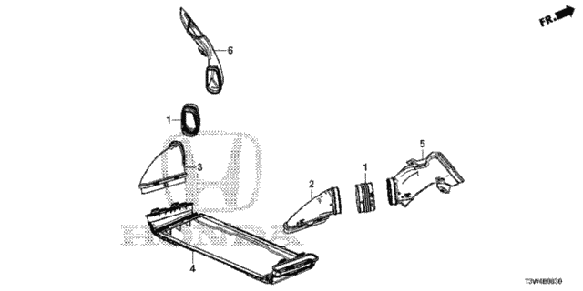 Battery Inlet Duct for 2014 Honda Accord #0