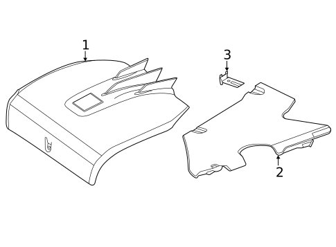 Engine Appearance Cover for 2021 Mercedes-Benz AMG GT Black Series #0