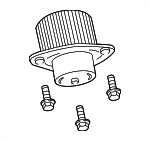 52481841 - HVAC: HVAC Blower Motor Housing for GM Image