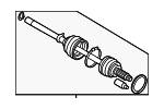 28091AC070 - Suspension: Outer Joint Assembly for Subaru: Forester, Impreza, Legacy Image