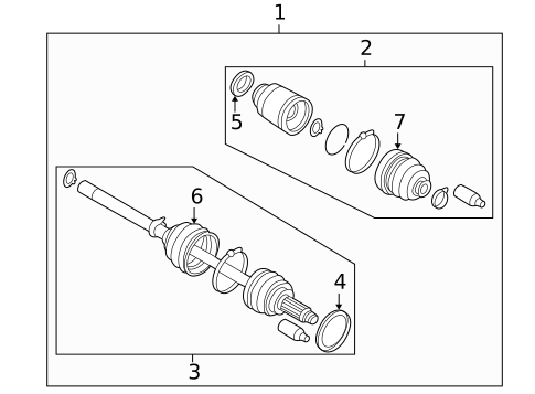 Service Kits for 1998 Subaru Forester #1
