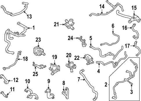 Powertrain Control for 2023 Volvo S90 #2