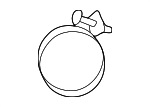 9611110830 - Engine: Hose Clamp for Toyota: 4Runner, Camry, Highlander, Land Cruiser, RAV4, Tacoma Image