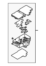 3D0937548C - : Fuse Box for Volkswagen: Phaeton Image