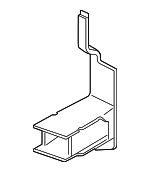 51117325323 - Body: Bumper Impact Absorber Bracket for BMW Image