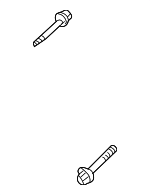 MU000390 - Suspension: Lateral Arm Bolt for Mitsubishi Image