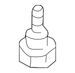 MU000463 - Suspension: Suspension Cross-member Mount Bolt for Mitsubishi Image
