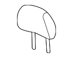 8L8Z78611A08CD - Body: Headrest for Ford: Escape Image