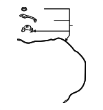 57330SJ012 - Body: Release Cable for Subaru: Forester Image