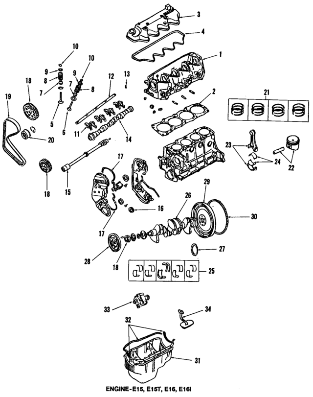 1505001M06 - : Oil Pick-Up for Nissan: Pulsar NX, Sentra Image