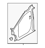 68351534AA - Body: Inner Panel for Dodge: Grand Caravan Image