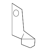 86636K9100 - Body: Center Bracket for Hyundai: Veloster N Image