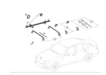 19859609 - Roof Carrier Systems: Section Covering for Mercedes-Benz Image