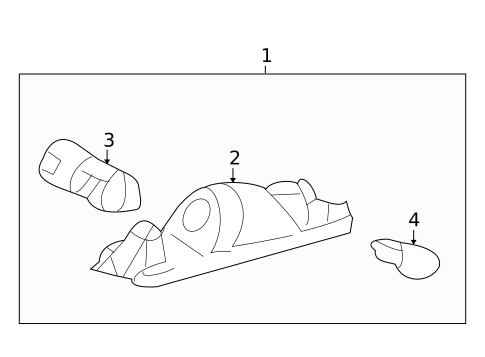 Lighting - Exterior for 2009 Pontiac Vibe #2
