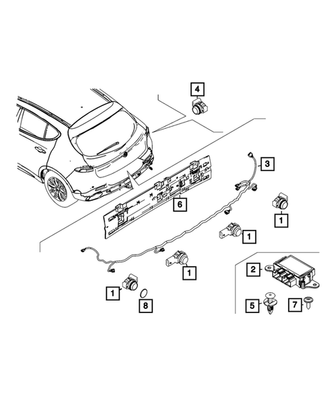 Park Assist for 2025 Dodge Hornet #0