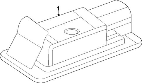 License Lamps for 2024 Chevrolet Traverse #0