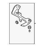 MR340991 - Engine: Body Assembly Bracket for Mitsubishi Image