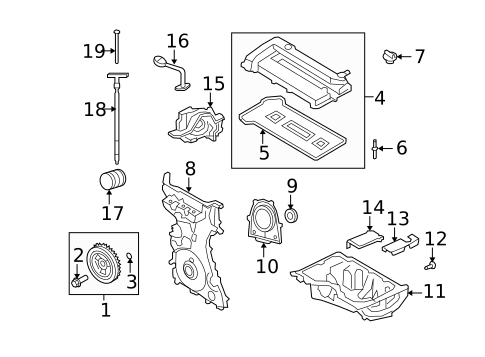 Engine Parts for 2008 Mercury Mariner #0