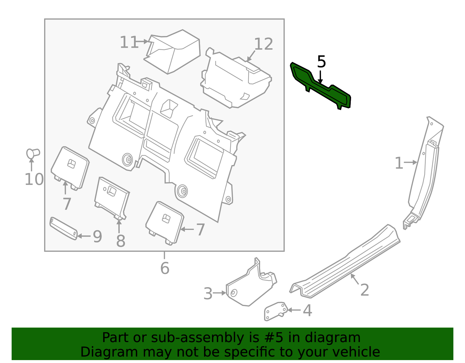 N248-68-3X0A-02 - Air Deflector 2017-2025 Mazda MX-5 Miata | Mazda