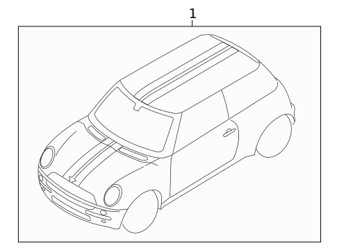 Stripe Tape for 2005 Mini Cooper #0
