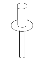 51777171004 - Body: Wheel Flare Rivet for BMW Image
