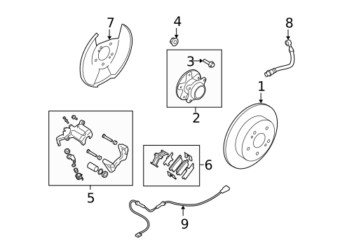 Disc Pads & Brake Shoes for 2013 Suzuki SX4 #0