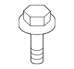 90386380 - Electrical: Headlamp Assembly Bolt for Saab: 9-3, 9-3X Image
