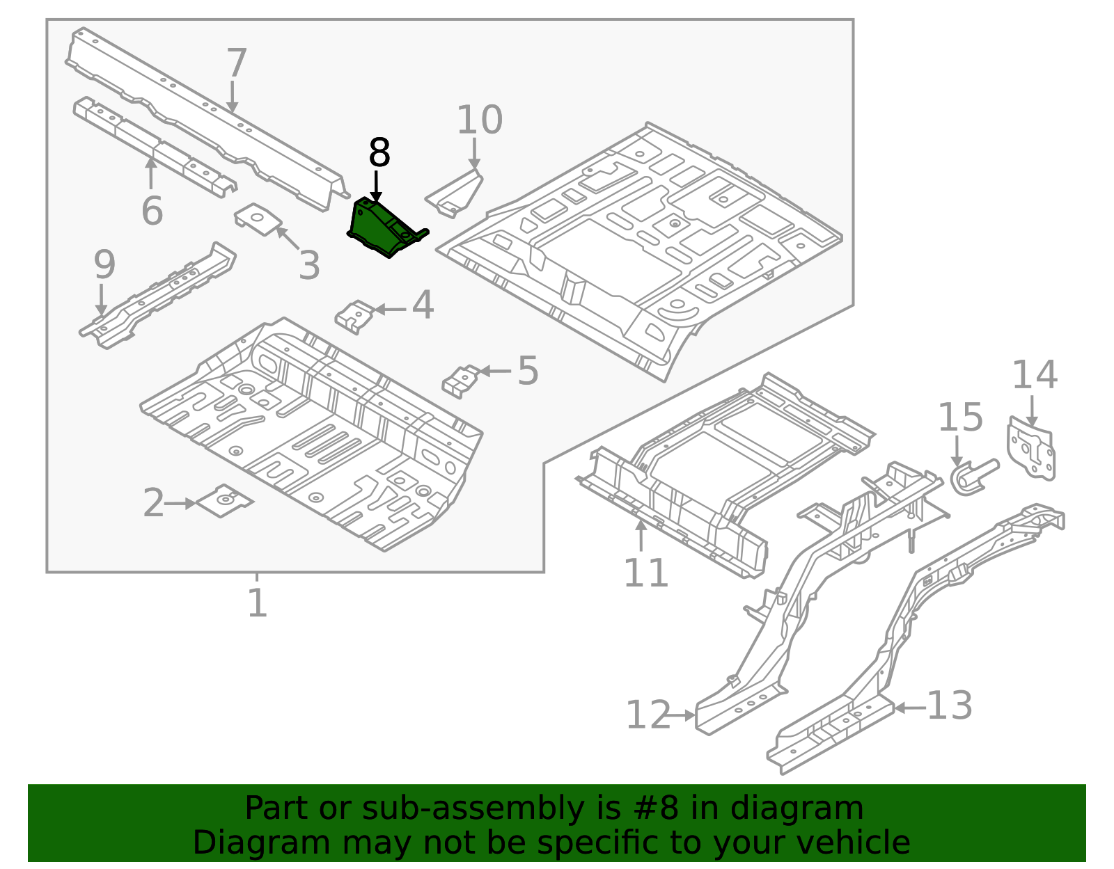 Part Code Extension 658B3-CV000 - High-Quality Side Extension for 2023-2025 Genesis GV60 ...