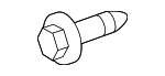 74895S5A000 - Body: Grille Bolt for Honda: Accord, Civic, Element, Odyssey, Pilot Image