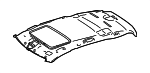 16469017509D86 - Body: Headliner for Mercedes-Benz Image