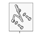 OSL21 - Engine: Motorcraftâ„¢ Oil Feed Tube for Ford Image