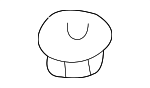 MS440502 - Body: Spoiler Nut for Mitsubishi Image