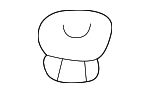 MS440522 - Body: Spoiler Nut for Mitsubishi Image